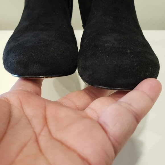 Sam Edelman "Edith" Suede Booties - sz 5M - Picture 3 of 10
